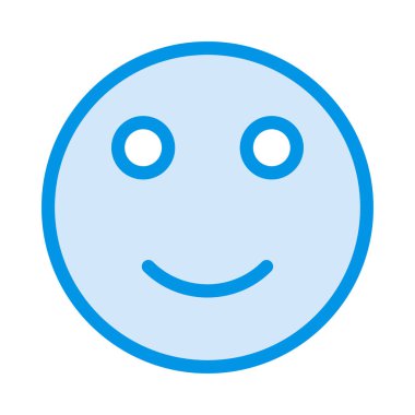 Gülümse ikon vektör illüstrasyonu 