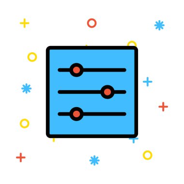 Web renk tasarım simgesi geliştirme için 