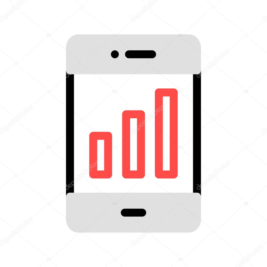 Blue web color design icon for development