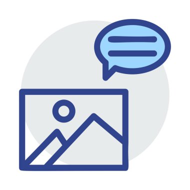 Mavi web renk tasarım simgesi geliştirme için 