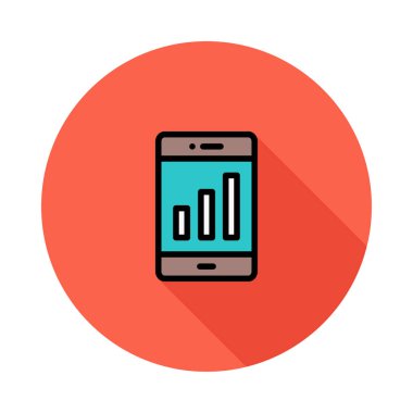 Web renk tasarım simgesi geliştirme için. Vektör çizim