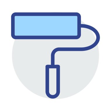 Mavi web renk tasarım simgesi geliştirme için 