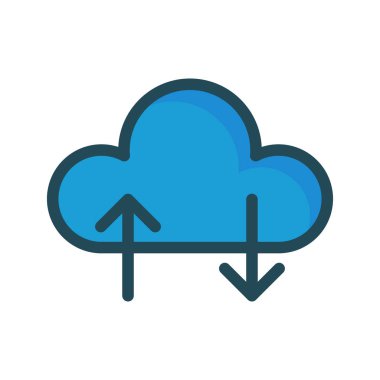 Vektör renk simgesi web için