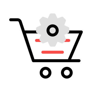 Mavi web renk tasarım simgesi geliştirme için 