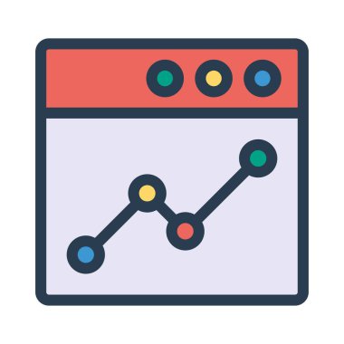 Gelişim için web tasarım simgesi. vektör illüstrasyonu