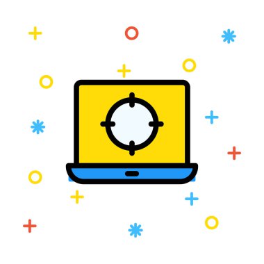 Web renk tasarım simgesi geliştirme için 