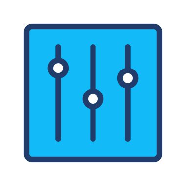 birim denetim vektör çizim 