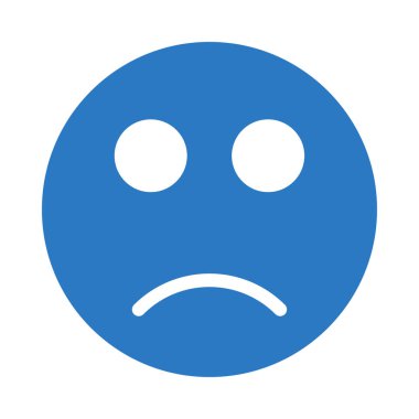 Beyaz arka plan, vektör, illüstrasyon izole emoji düz simgesi