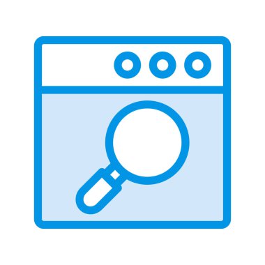 Gelişim için web tasarım simgesi. vektör illüstrasyonu