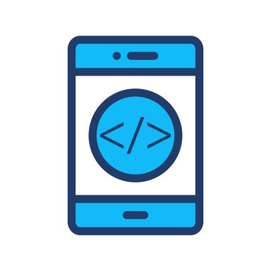 Telefon simgesi vektör illüstrasyonu 