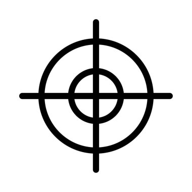 hedef simge vektör illüstrasyonu 