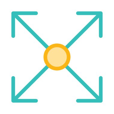 Gelişim için web tasarım simgesi. vektör illüstrasyonu