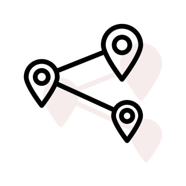 Vektör renk simgesi web için