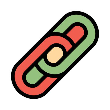 zincir simge vektör çizim 