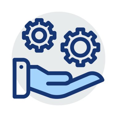 Web geliştirme için mobil tasarım simgesi. Vektör çizim