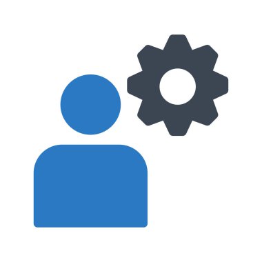 Kullanıcı ayarı dişli vektör