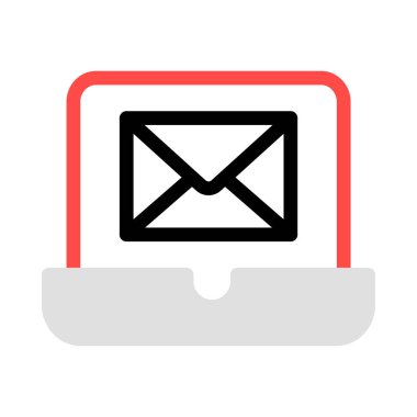 Web telefon simgesi. Vektör çizim