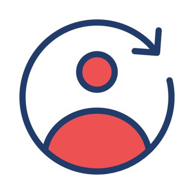 Geliştirme için Web simgesi. Vektör çizim