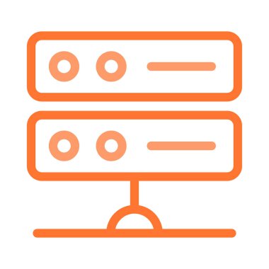 Geliştirme için Web simgesi. Vektör çizim