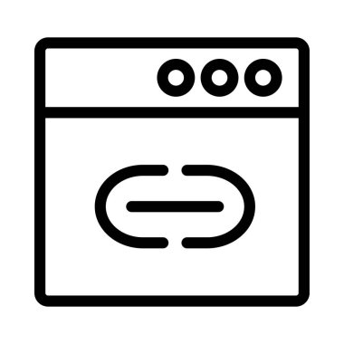 Geliştirme için Web simgesi. Vektör çizim