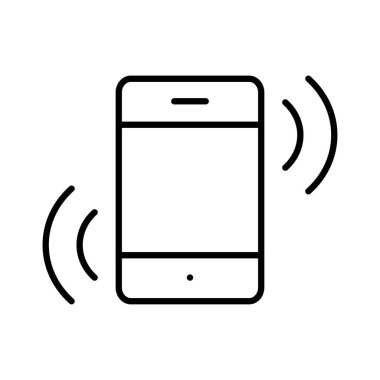 Web geliştirme için mobil tasarım simgesi. Vektör çizim