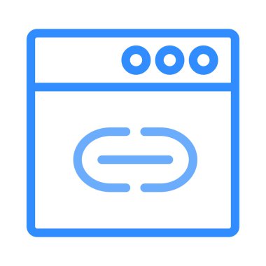 Geliştirme için Web simgesi. Vektör çizim