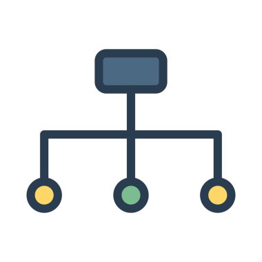 Geliştirme için Web simgesi. Vektör çizim