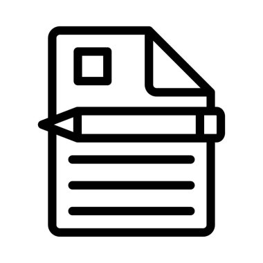 belge simgesi vektör illüstrasyonu 