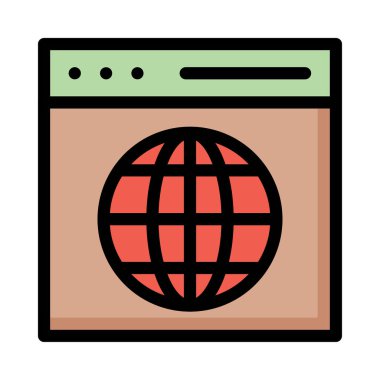 Web renk tasarım simgesi geliştirme için 