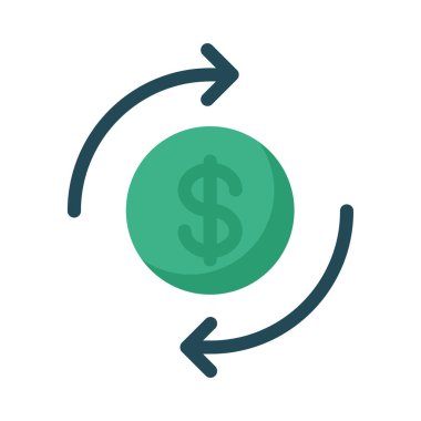 Vektör renk simgesi web için