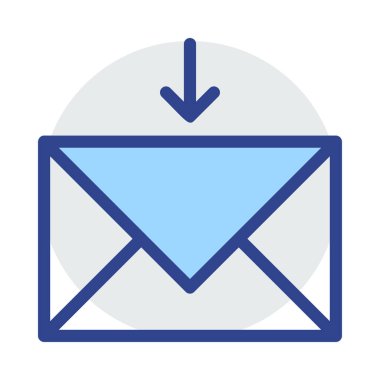 Mavi web renk tasarım simgesi geliştirme için 