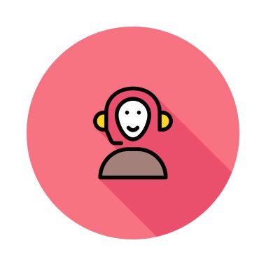 Web geliştirme için telefon simgesi. Vektör çizim