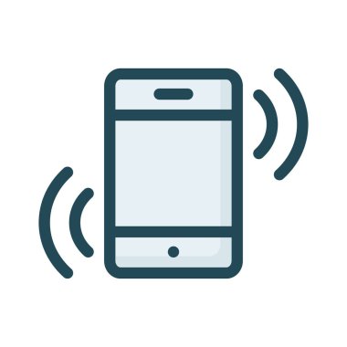 Web geliştirme için mobil tasarım simgesi. Vektör çizim