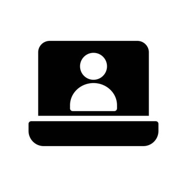 Web bağlantı renk simgesi. Vektör çizim