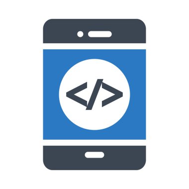 Telefon simgesi vektör illüstrasyonu 