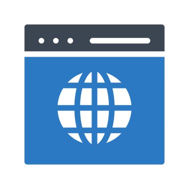 Web renk tasarım simgesi geliştirme için. Vektör çizim