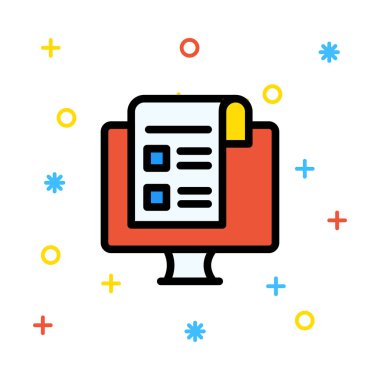 Web renk tasarım simgesi geliştirme için 