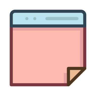 Web renk tasarım simgesi geliştirme için 