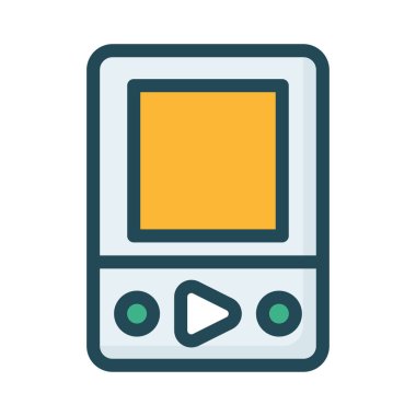 Vektör renk simgesi web için