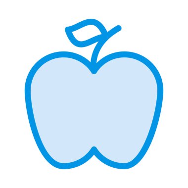  elma web simgesi, vektör çizim 