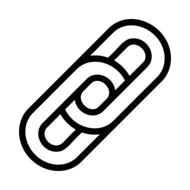 zincir simge vektör çizim 