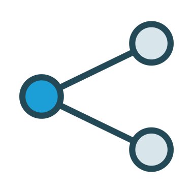 Vektör renk simgesi web için