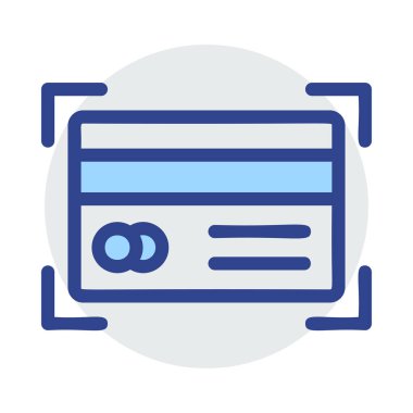 Mavi web renk tasarım simgesi geliştirme için 