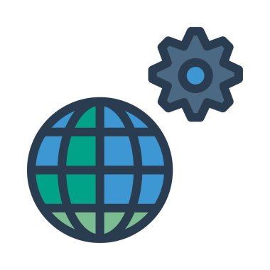 Gelişim için web tasarım simgesi. vektör illüstrasyonu