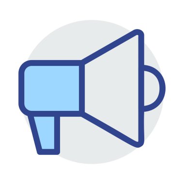 Mavi web renk tasarım simgesi geliştirme için 