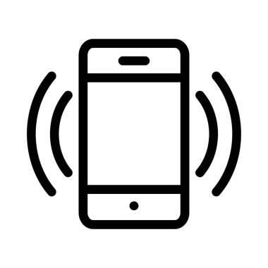  Smartphone Simgesi, vektör illüstrasyonu 