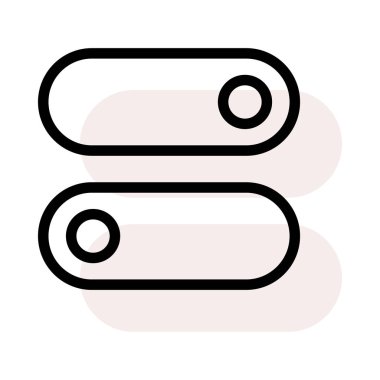 Vektör renk simgesi web için