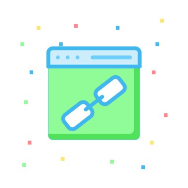 Gelişim için web tasarım simgesi. vektör illüstrasyonu