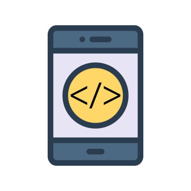 Telefon simgesi vektör illüstrasyonu 