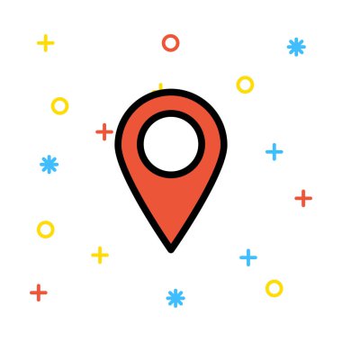 Web geliştirme için mobil tasarım simgesi. Vektör çizim